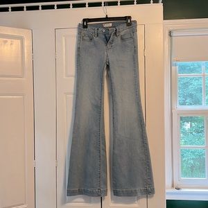 Free People wide leg jeans